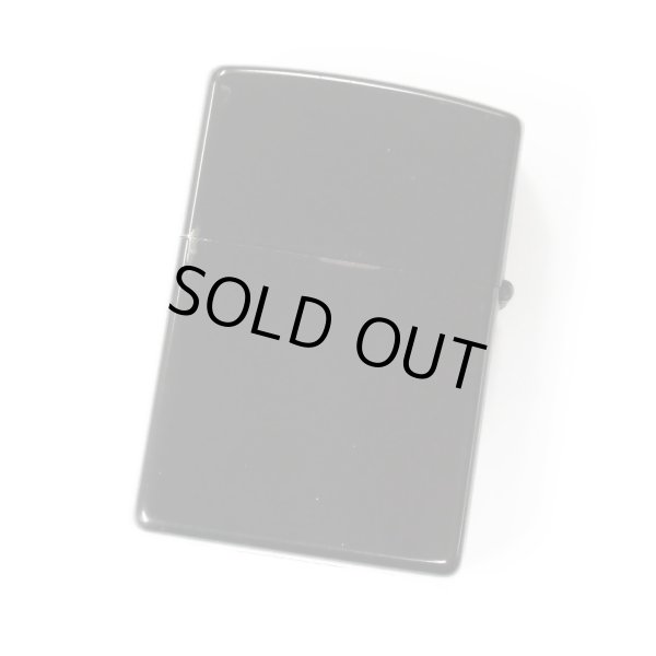 Photo3: Used Zippo Red Lucifer Matte Black Plating Etching Japan Limited Oil Lighter (3)