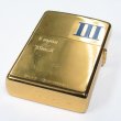 Photo3: Used Zippo Lupin the Third Gold Plating Both Sides Etching Japan Limited Oil Lighter (3)