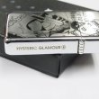 Photo4: Used Slim Zippo HYSTERIC GLAMOUR Both Sides Etching Japan Limited Oil Lighter (4)