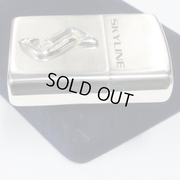 Photo6: Used Sterling Silver Nissan Skyline History Vintage Zippo 1993 Japan Limited Oil Lighter (6)