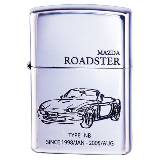 Zippo Honda NSX typeS 2021 Etching Oxidized Silver Plating
