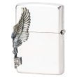 Photo3: Zippo Harley Davidson Japan Limited Big Eagle 3-sides Metal Flame Etching HDP-04 Oil Lighter (3)