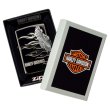 Photo5: Zippo Harley Davidson Japan Limited  3-sidesEagle Metal Black Ion Silver Plating HDP-02 Oil Lighter (5)