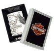 Photo5: Zippo Harley Davidson Japan Limited Big Eagle 3-sides Metal Engine Design Etching HDP-03 Oil Lighter (5)