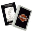 Photo4: Zippo Harley Davidson Japan Limited Skull 3-sides Etching Silver Plating HDP-36 Oil Lighter (4)