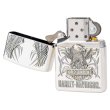 Photo2: Zippo Harley Davidson Japan Limited Big Eagle Metal Silver Plating Etching HDP-07 Oil Lighter (2)