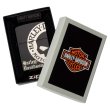 Photo4: Zippo Harley Davidson Japan Limited Skull 4-sides Etching Matte Black Silver Plating HDP-32 Oil Lighter (4)