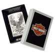 Photo4: Zippo Harley Davidson Japan Limited Big Eagle Metal Silver Plating Etching HDP-07 Oil Lighter (4)