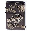 Photo2: Zippo Harley Davidson Japan Limited Black Ion Nickel Metal HDP-62 Oil Lighter (2)