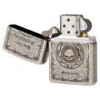 Photo2: Zippo Harley Davidson Japan Limited Skull Metal Silver Barrel Finish HDP-70 Oil Lighter (2)