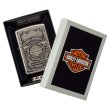 Photo4: Zippo Harley Davidson Japan Limited Bar Shield Metal Silver Barrel Finish HDP-68 Oil Lighter (4)