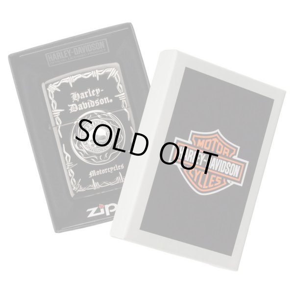 Photo4: Zippo Harley Davidson Japan Limited Skull Metal Black Ion Nickel HDP-69 Oil Lighter (4)