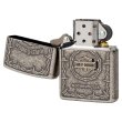 Photo2: Zippo Harley Davidson Japan Limited Bar Shield Metal Silver Barrel Finish HDP-68 Oil Lighter (2)