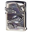 Photo2: Zippo Harley Davidson Japan Limited Used Feeling Finish Metal HDP-63 Oil Lighter (2)