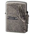 Photo2: Zippo Harley Davidson Japan Limited Eagle 3-sides Metal Silver Barrel HDP-65 Oil Lighter (2)