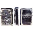 Photo1: Zippo Harley Davidson Japan Limited Used Feeling Finish Metal HDP-63 Oil Lighter (1)