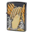 Photo1: Zippo Real Gold Plating Carp Japanese Makie Japan Limited Oil Lighter (1)