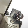 Photo9: Used Sterling Silver Rolex Vintage Zippo 1999 Japan Limited Oil Lighter (9)