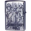 Photo2: Zippo ULTRAMAN ZERO Ultimate Force Both Sides Etching Oxidized Nickel Plating Japan Limited Oil Lighter (2)