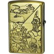 Photo2: Zippo ULTRASEVEN Capsule Monsters Both Sides Etching Oxidized Brass Plating Japan Limited Oil Lighter (2)