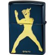 Photo2: Zippo ULTRAMAN ZERO Both Sides Etching Ion Blue Plating Gold Japan Limited Oil Lighter (2)