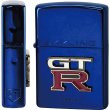 Photo3: Zippo NISSAN Skyline GT-R BNR34 R34 Emblem Metal Blue Plating Japan Limited Oil Lighter (3)