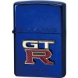 Photo1: Zippo NISSAN Skyline GT-R BNR34 R34 Emblem Metal Blue Plating Japan Limited Oil Lighter (1)