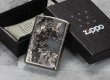 Photo6: Final Fantasy Zippo Amano Yoshitaka Machi City Black Silver Plating Both Sides Etching Japan Limited Oil Lighter (6)