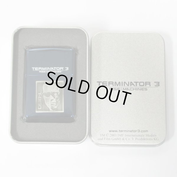 Photo6: Zippo Terminator 3 T3 T-850 Blue Titanium Coating Japan Limited Oil Lighter (6)