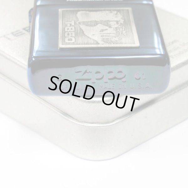 Photo5: Zippo Terminator 3 T3 T-850 Blue Titanium Coating Japan Limited Oil Lighter (5)