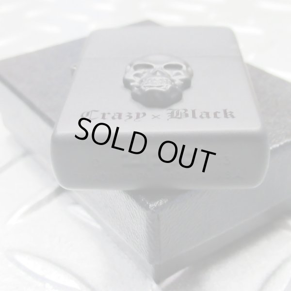 Photo4: Zippo Gothic Skull Metal Matte Black Plating Japan Limited Oil Lighter (4)