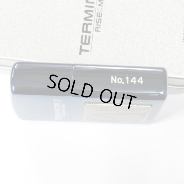 Photo4: Zippo Terminator 3 T3 T-X Blue Titanium Coating Japan Limited Oil Lighter (4)