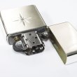 Photo3: Vintage Zippo Star Deep Engraving Rhinestone Silver Satena Plating Japan Limited Oil Lighter (3)