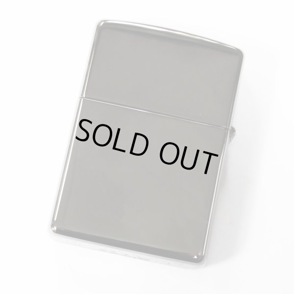 Photo2: Outlet Zippo Gold Unicorn Black Nickel Plating Etching Japan Limited Oil Lighter (2)