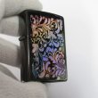 Photo9: Outlet Zippo Hologram Arabesque 0000/1000 Black Etching Japan Limited Oil Lighter (9)