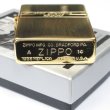 Photo5: Zippo 1935 Replica Mirror Line Gold Tank Gold Plating Etching Japan Limited Oil Lighter (5)