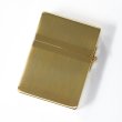 Photo2: Zippo 1935 Replica Mirror Line Gold Tank Gold Plating Etching Japan Limited Oil Lighter (2)