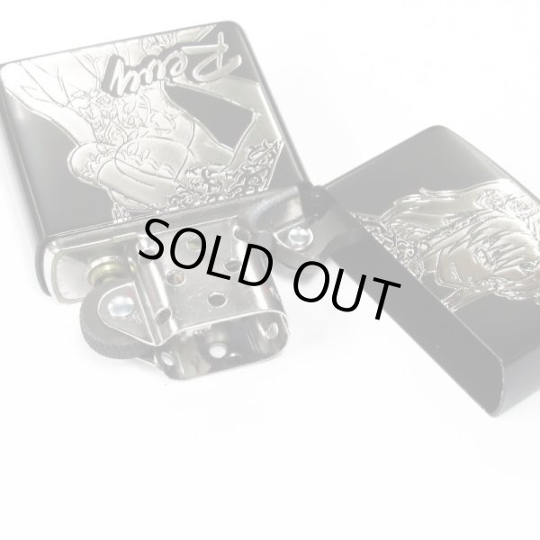 Photo3: Zippo BLACK LAGOON 20th Anniversary Limited Revy Matte Black Silver Etching Japanese Anime Japan Oil Lighter (3)