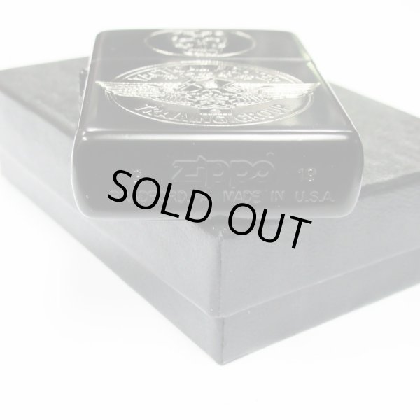 Photo4: Zippo Japan Air Self-Defense Force Tactical Fighter Training Group Matte Black Silver Plating Japan Limited Oil Lighter (4)