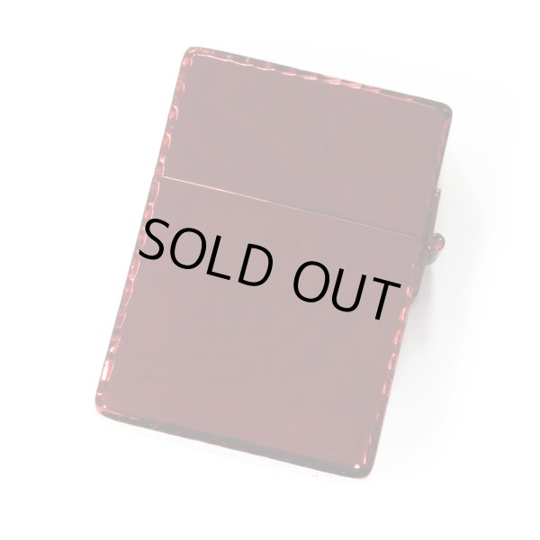 Photo2: Zippo 1935 Replica Gold Logo Etching Ion Red Japan Limited Oil Lighter (2)