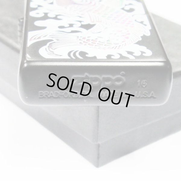 Photo6: Zippo Holographic Rainbow Carp 7 Color Beautiful Japanese Koi Japan Limited Oil Lighter (6)