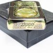 Photo4: Zippo Antique Sundial Wood Inlay Oxidized Brass Both Sides Etching Japan Limited Oil Lighter (4)