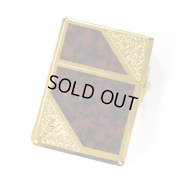 Photo2: Zippo 1935 Replica Venetian Design Both Sides Etching Gold Plating Japan Limited Oil Lighter (2)