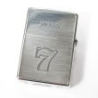 Photo2: Zippo 777 Jackpot Oxidized Silver Plating Both Sides Japan Limited Slot Fever Oil Lighter (2)