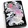 Photo1: Zippo Holographic Rainbow Carp 7 Color Beautiful Japanese Koi Japan Limited Oil Lighter (1)