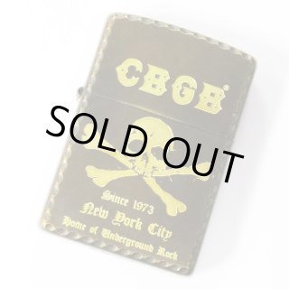 コレクション CBGB OMFUG Zippo VIntage Zippo CBGB & OMFUG Logo Skull Metal Oxidized Silver