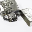 Photo7: Sterling Silver Marlboro Cowboy Metal Zippo 4-sides Etching Japan Limited Oil Lighter (7)