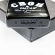 Photo4: VIntage Zippo CBGB & OMFUG Logo Black Plating Japan Limited Oil Lighter (4)