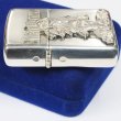 Photo6: Used Sterling Silver Marlboro Cowboy Metal Zippo 1993 Japan Limited Oil Lighter (6)