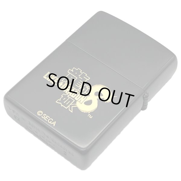 Photo2: Zippo Ryu ga Gotoku 8 Ichiban Kasuga Like a Dragon Matte Black Gold Both Sides Etching Japan Limited Oil Lighter (2)